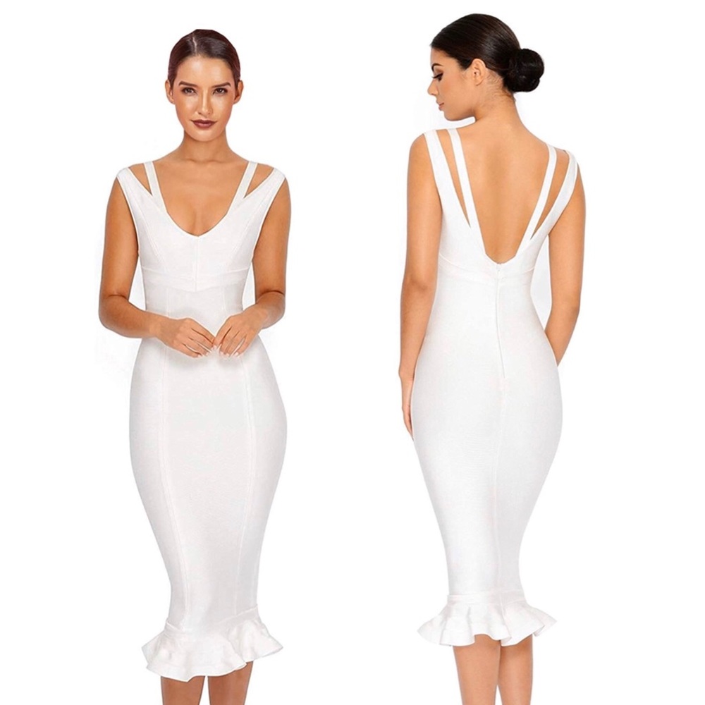 BCBG Mermaid Bandage Dress